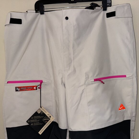 Nike ACG GTX Chena Vortex Storm-FIT ADV Bibs Light Orewood FV8889-104 Size L NEW - Picture 3 of 16